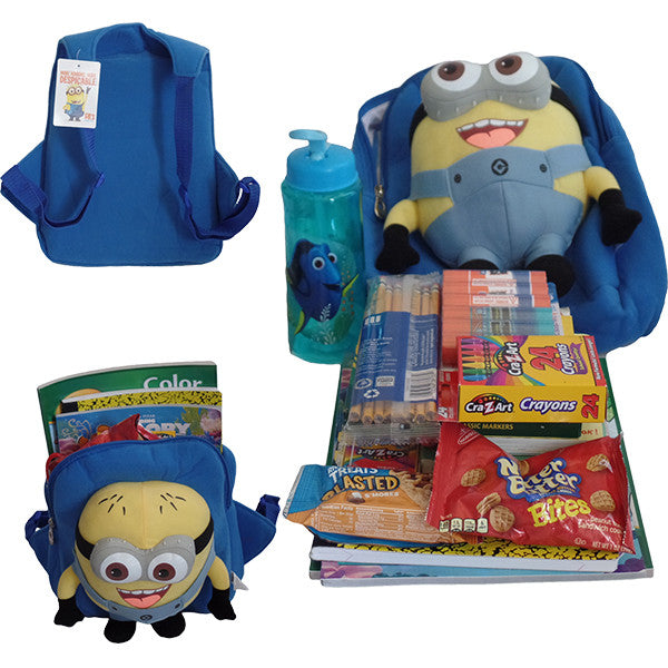 Minions Backpack Set