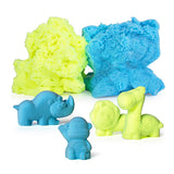 Moosh Fluffy Modeling Dough Foam Clay with Dinosaur Molds - Animals