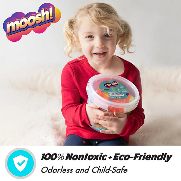 Moosh Fluffy Modeling Dough Foam Clay with Molds - Odorless - all SKUs