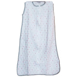 Infant 100% Muslin Cotton Wearable Sleeveless Lightweight Sleeping Sack - Gifts Are Blue - 4