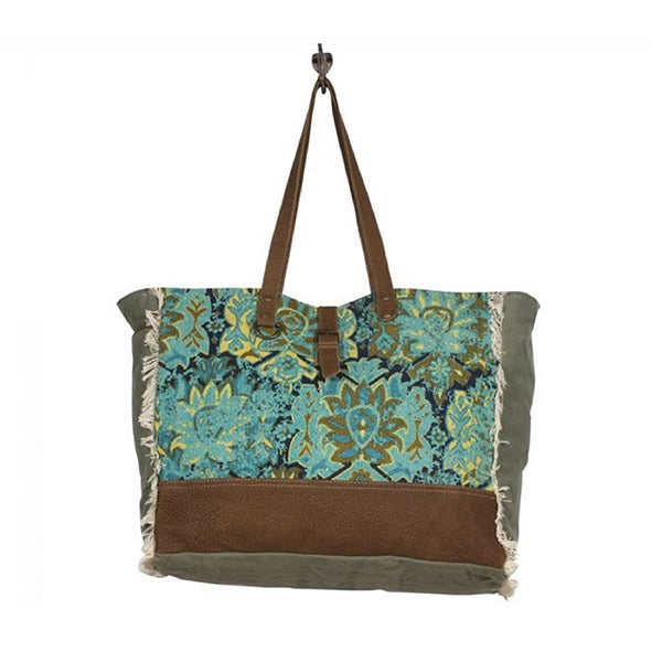 Aqua Magic Weekender Bag, Xlarge Capacity, Lake Blue, S-2039 Myra Bags, Alternate