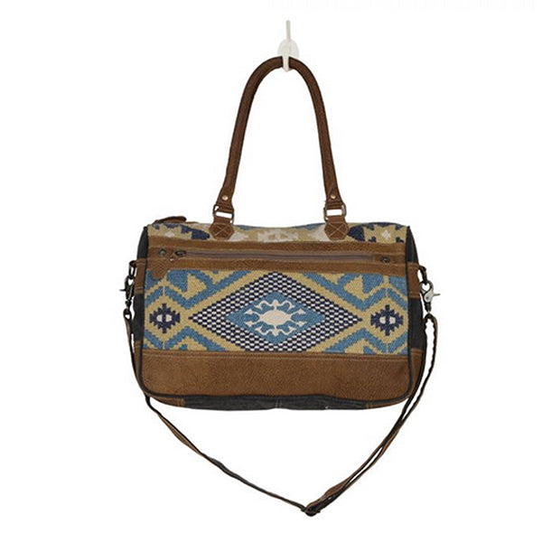 Myra Bags Aqua Appeal Messenger Bag Blue Medium S2556, Messanger Bags, Women Messanger Bags, Blue Messanger Bags - Messenger Myra Bags Alt