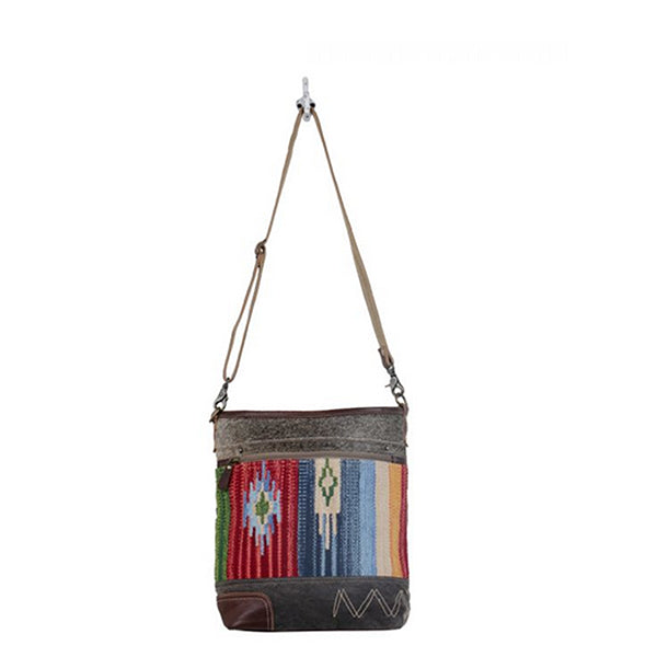 Technicolor Shoulder Bag, Myra Bags, Medium, Multicolor Gifts Are Blue