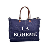 Weekend Pleasure Weekender Bag, Myra Bag, Blue, Large