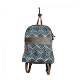 Blue Breeze Backpack Bag, Medium, Myra Bag S-1571, Alt 1 view