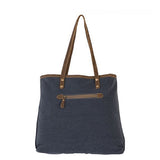 Dainty Lady Tote Bag, Large, Myra Bags, S-2184, Back view