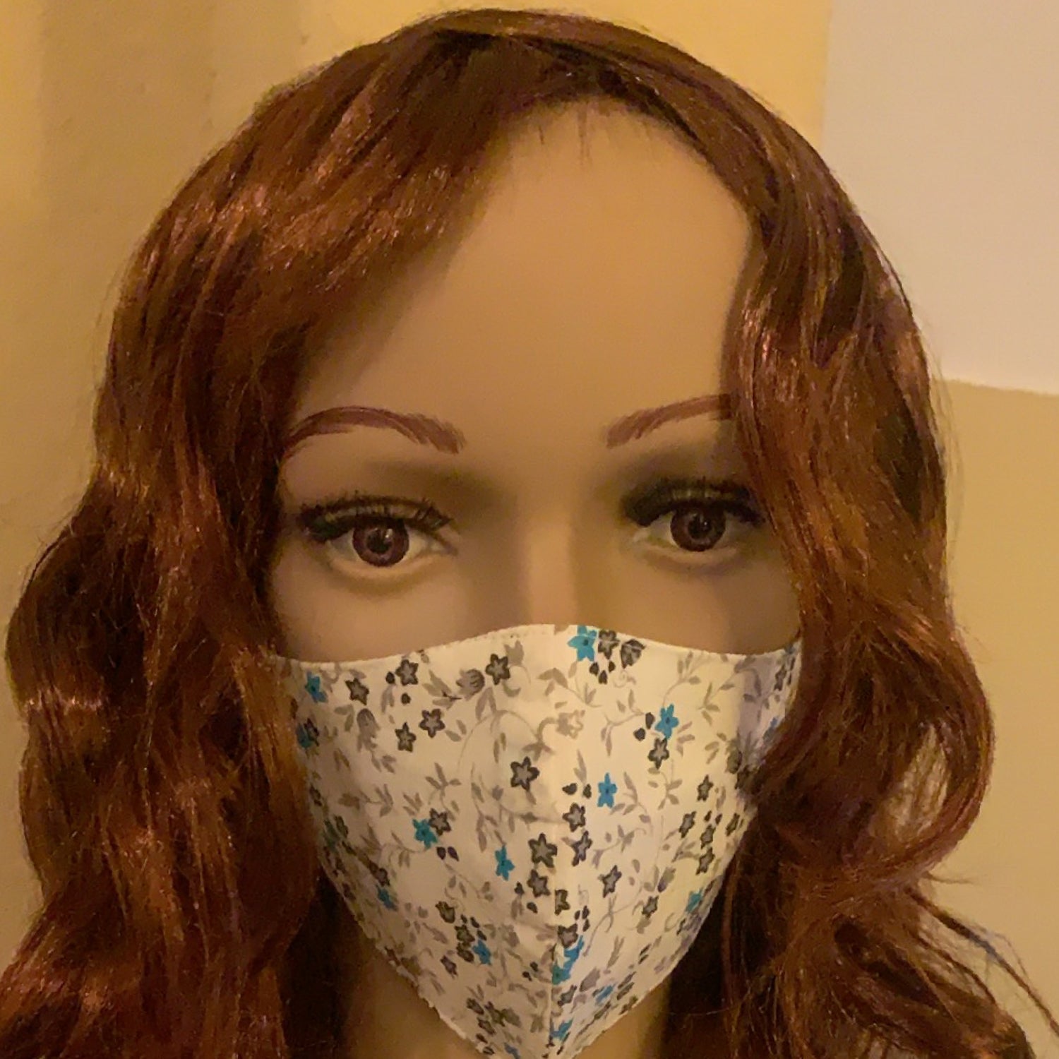Myra’s Women Cotton Breathable/Reusable Floral Face Mask, Set of 5