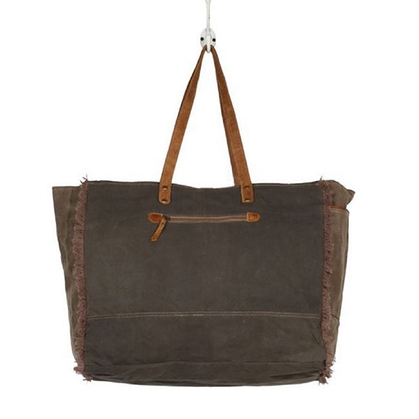 Myra Bags Freedom Forever Partisan Weekender Bag, Xlarge Capacity - S-1273, Backview