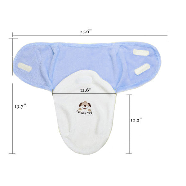 Newborn Baby Swaddle Envelope Wrap by Carter’s - Gifts Are Blue - Blue