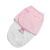 Newborn Baby Envelope Swaddle Wrap - Main - Pink