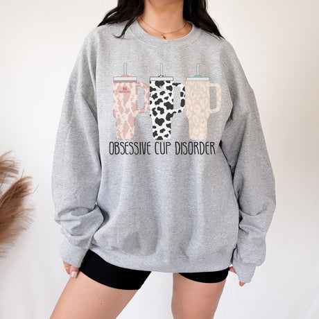 These OCD sweatshirts are cute and fun, and celebrate all those that absolutely love their many tumblers. all SKUs