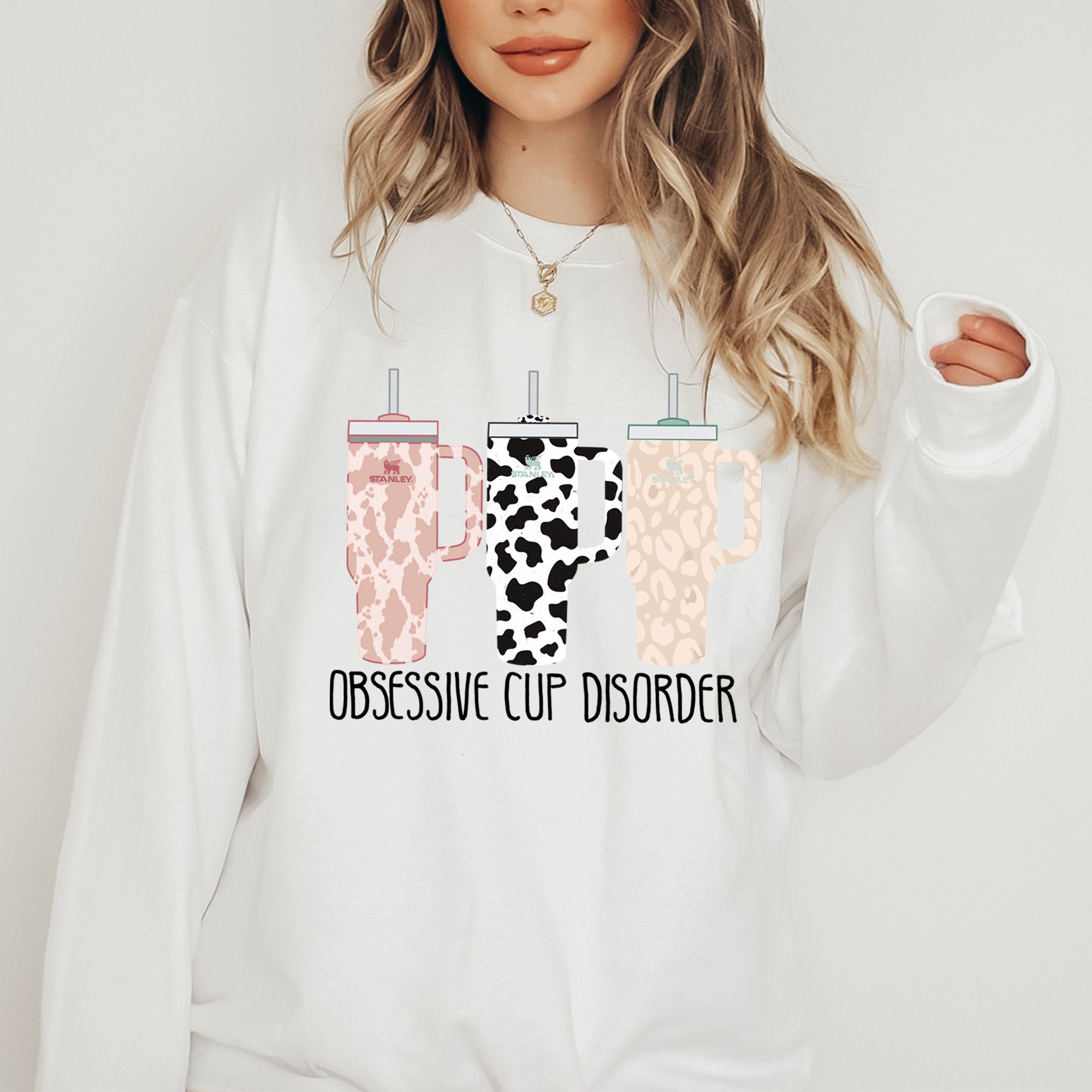 Obsessive Cup Disorder Shirt Stanley Cup Tumbler T-shirt