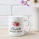 These custom mugs are fully personalizable.  Add Bride Tribe to the mug with the date of your special day, or any other text that you may like.  all SKUs