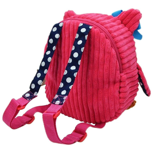 Toddler & Preschooler 3D Owl Backpack - Gifts Are Blue - 4