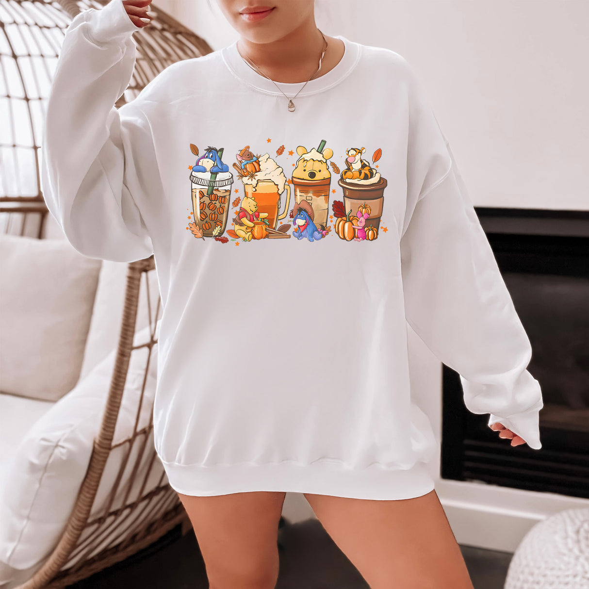 Pooh latte sweatshirt. All SKUs