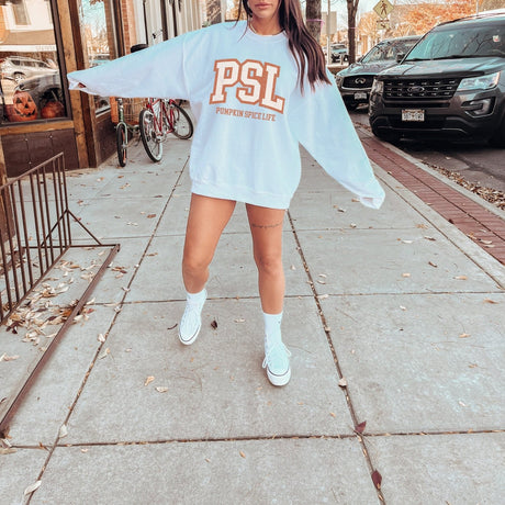Pumpkin Spice Life Sweatshirts. All SKUs