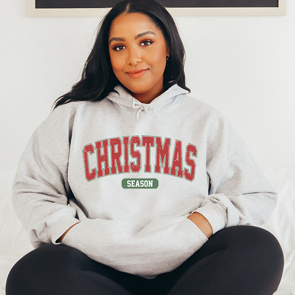 Holiday Christmas hoodies for the winter season. All SKUs