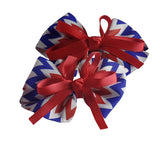 Americana Hair Bows for Girls and Teams - Gifts Are Blue - 1