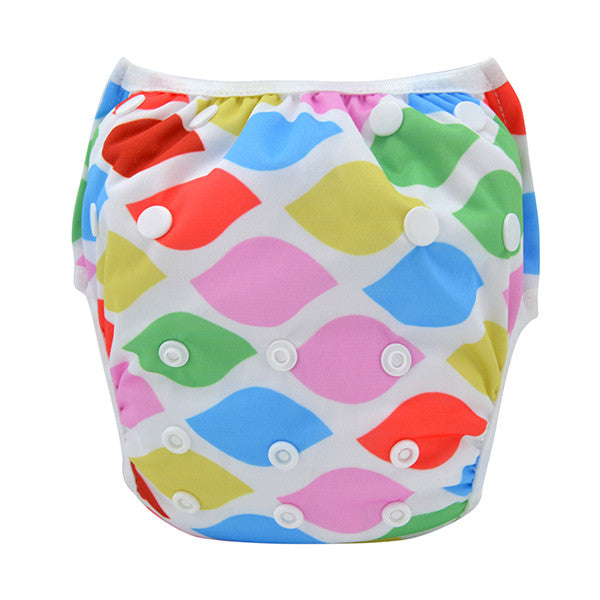 Leakproof Washable Reusable Swim Diapers For Kids 0 to 3 Years - Gifts Are Blue - 12