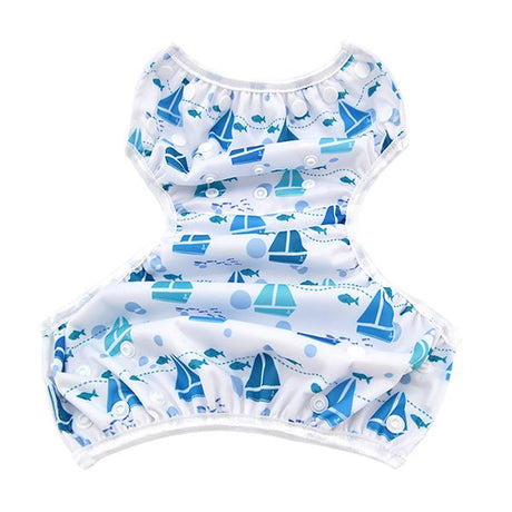 reusable swim diaper ships flat