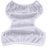 Our reusable swim diapers offer a comfortable feel for baby with well positioned snap closures. all SKUs