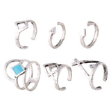 Ring Set Beautiful Design Boho Vintage Ring Sets 6pcs Loose Rings
