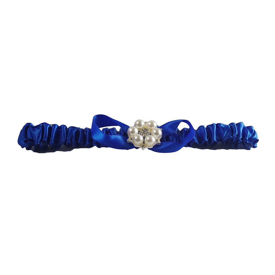 Royal Blue Bridal Wedding Garter Set from Gifts Are Blue Royal Blue Bridal Wedding Garter Set from Gifts Are Blue