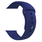 silicone sport band for apple watch cobalt blue main