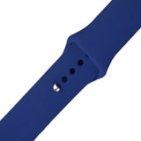 silicone sport band for apple watch cobalt blue