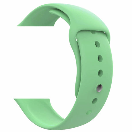 silicone sport band for apple watch mint green main