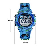 Boys Digital Military Sports Watch, 50M Water Resistant, 7 to 11 year olds, Gift Box, 1547, Measurements, all SKUs