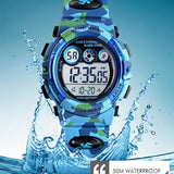 Boys Digital Military Sports Watch, 50M Water Resistant, 7 to 11 year olds, Gift Box, 1547, Waterproof, all SKUs