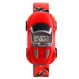 SKMEI Boys Digital Car Watch, Detachable Toy, 4 to 7 year olds, 1241, Main, Red