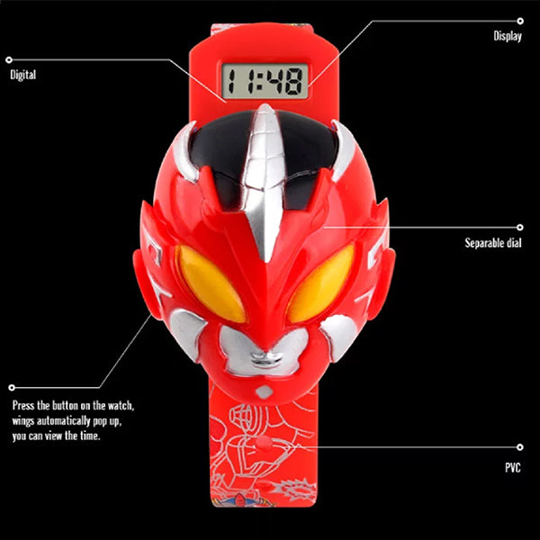 SKMEI Boys Cartoon Hero Digital Watch for Ages 3 to 7, 1239, Details, all SKUs