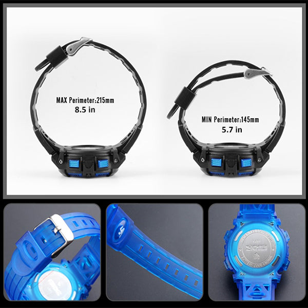 SKMEI Kids Digital Watch, 50M Waterproof, Band, all SKUs