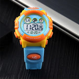 SKMEI Kids Digital Watch, 50M Waterproof, Sports, Yellow