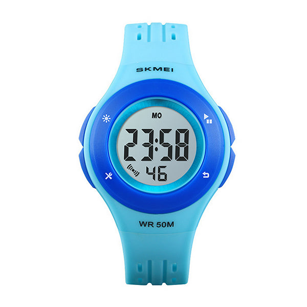 SKMEI Classic Children Digital Watch, 50M Waterproof, Main, Blue