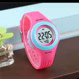 SKMEI Classic Children Digital Watch, 50M Waterproof, Model, Rose Pink