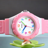 SKMEI Little Kids Waterproof Wristwatch, Light Pink