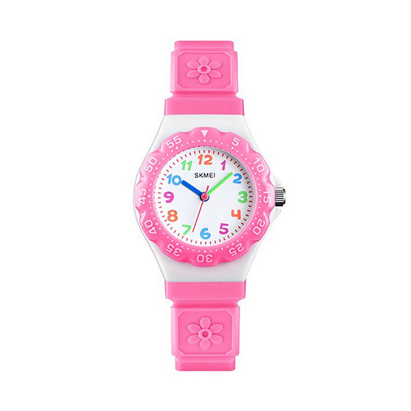 Skmei Little Kids 50M Waterproof Watch, Girls, Main, Light Pink