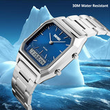 SKMEI Mens Fashionable Watch, Dual Analog w Digital - Waterproof, all SKUs