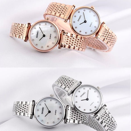 SKMEI Womens Elegant Fashion Watch w Rhinestones, selections, all SKUs