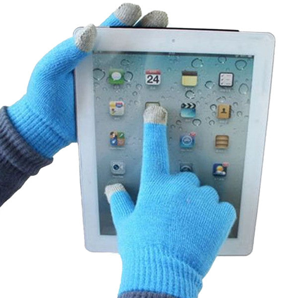 Unisex Touch Gloves for Smartphones and Tablets - Gifts Are Blue - 6