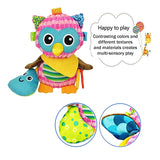 Sozzy Plush Baby Animals Multi Sensory Developmental Activity Toy, 3 to 36 Months, Details 2, all SKUs