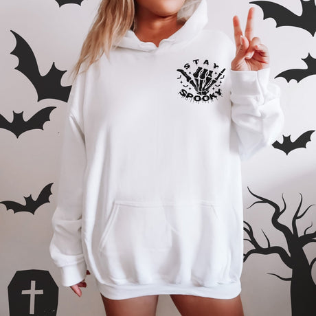 Get in the halloween spirit with this cute hoodie in orange. all SKUs