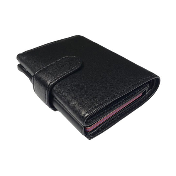Stone Mountain Genuine Leather Pop Up Slim RFID Wallet, Black – Gifts Are  Blue