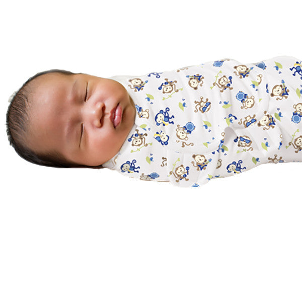 SwaddleMe Cotton Newborn Infant Baby Wrap Sleepsack Gifts Are Blue