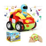 Beginner Remote Control Car for Toddler - Plays Music - Packaging