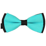 Mens Blue and Black Formal Event Pre-Tied Bow Ties - Gifts Are Blue - 8