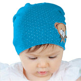 Baby and Toddler Blue Beanie Hat, Model, Turquoise Blue